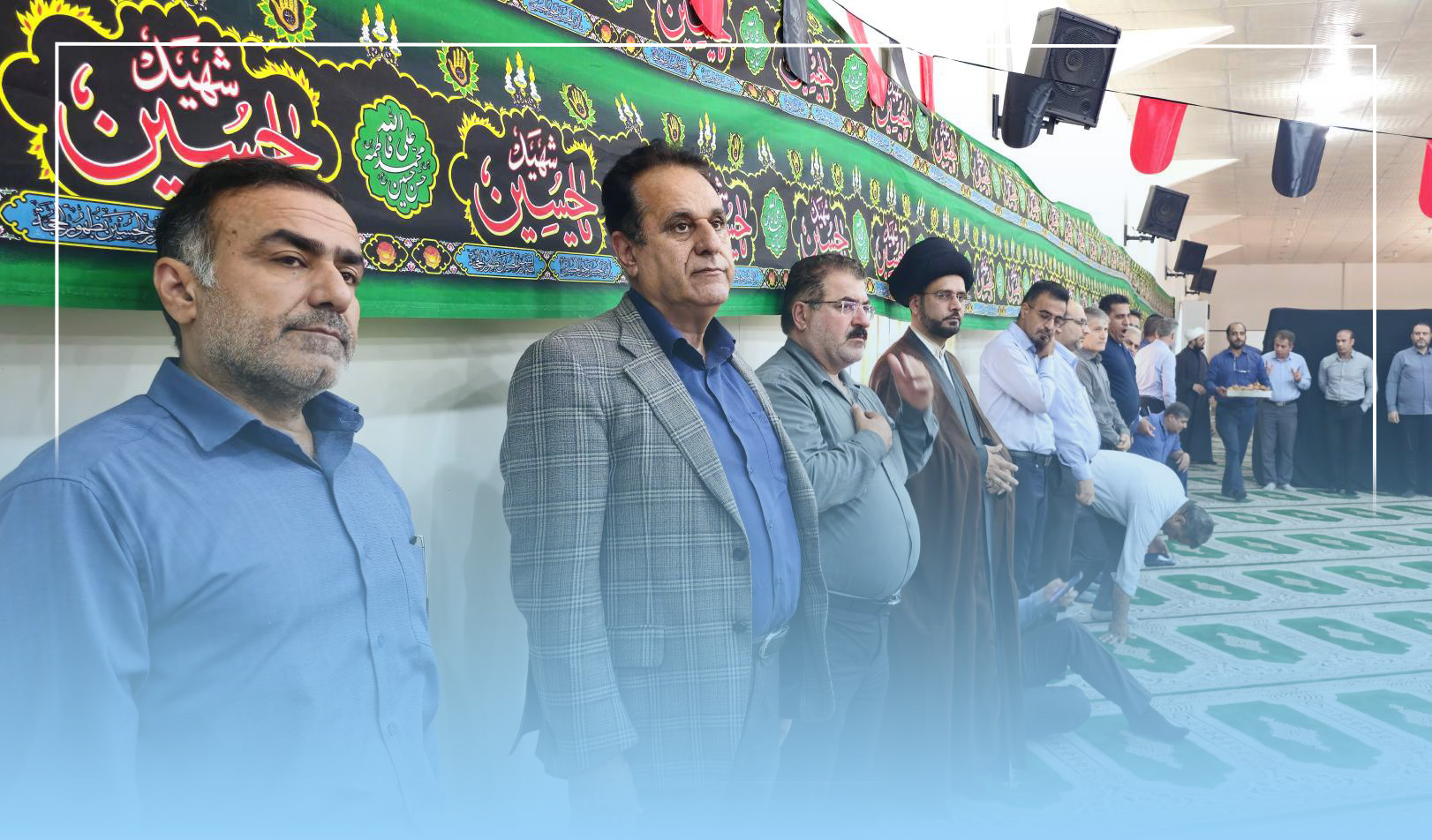 مراسم عزاداری رحلت پیامبر اکرم (ص) و شهادت امام حسن مجتبی (ع) و امام رضا (ع) در مسجد شرکت کشت و صنعت امام خمینی (ره)  برگزار شد