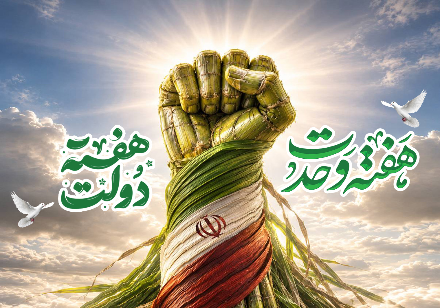 به مناسبت هفته دولت و هفته وحدت؛